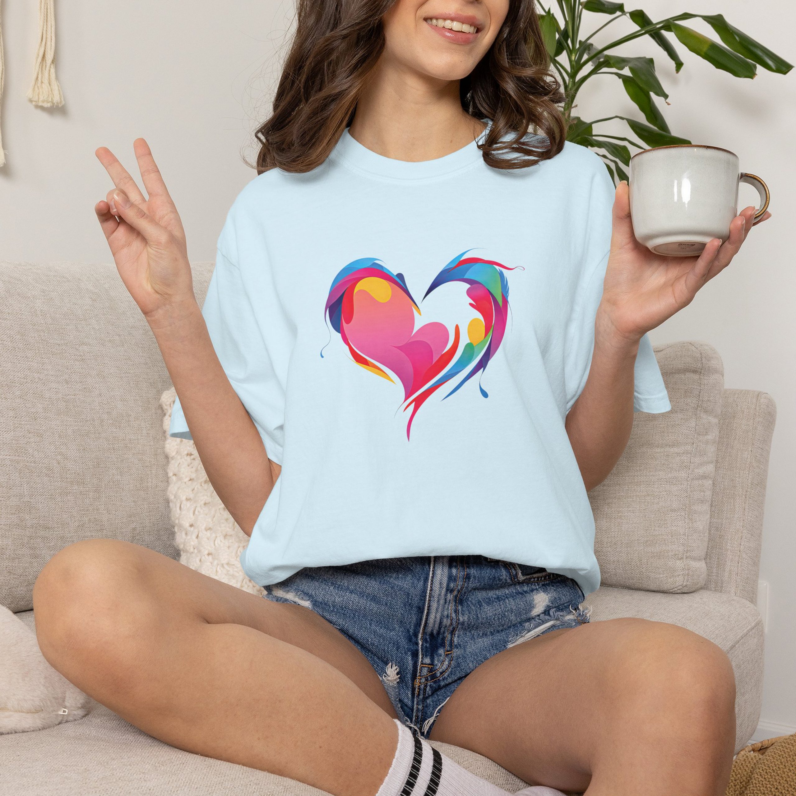 Vibrant Heart Tee - Image 2