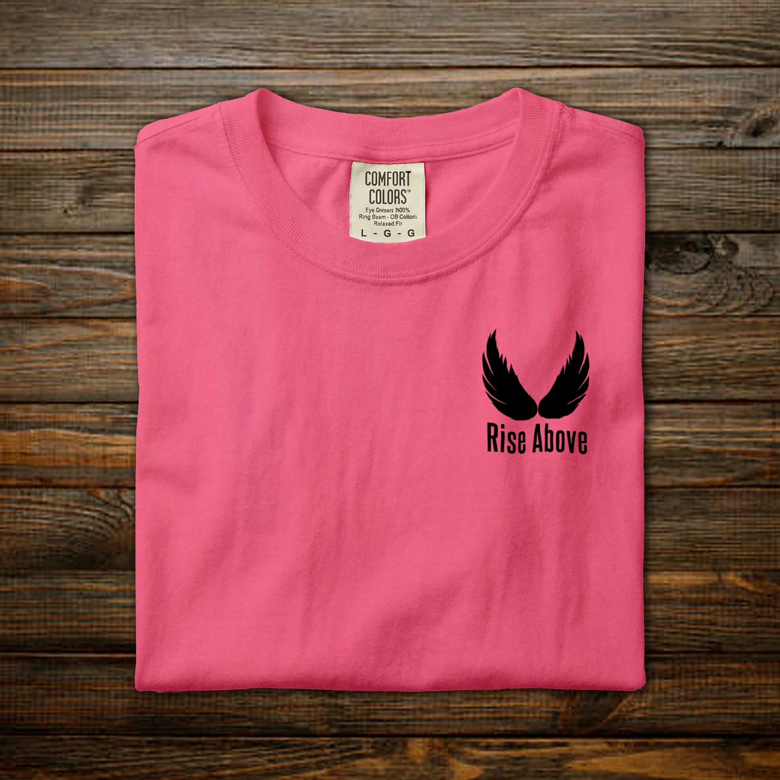 Rise Above Crunchberry – Chest Black