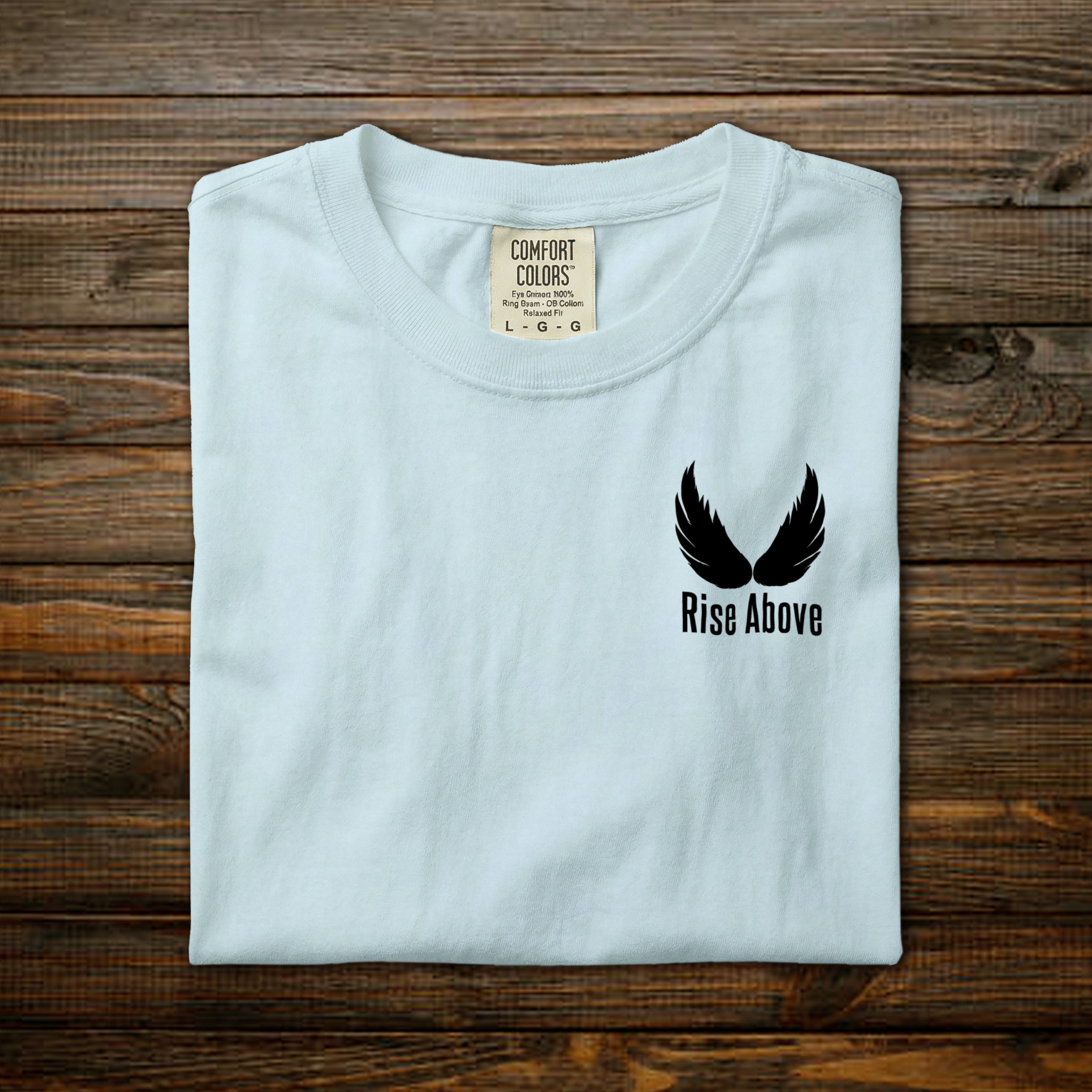 Rise Above Chambrey – Chest Black