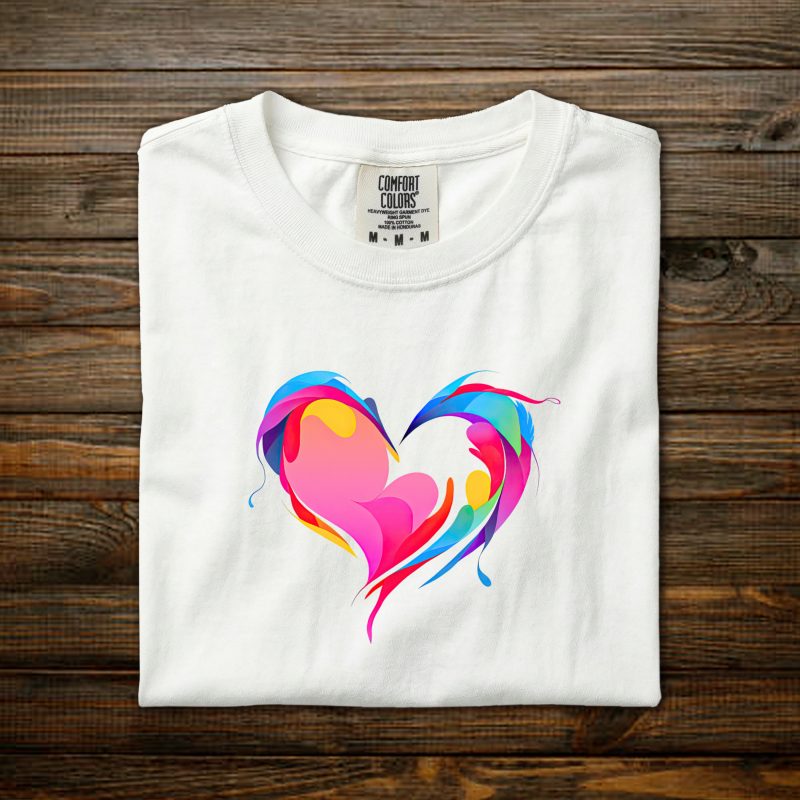 Vibrant Heart Tee